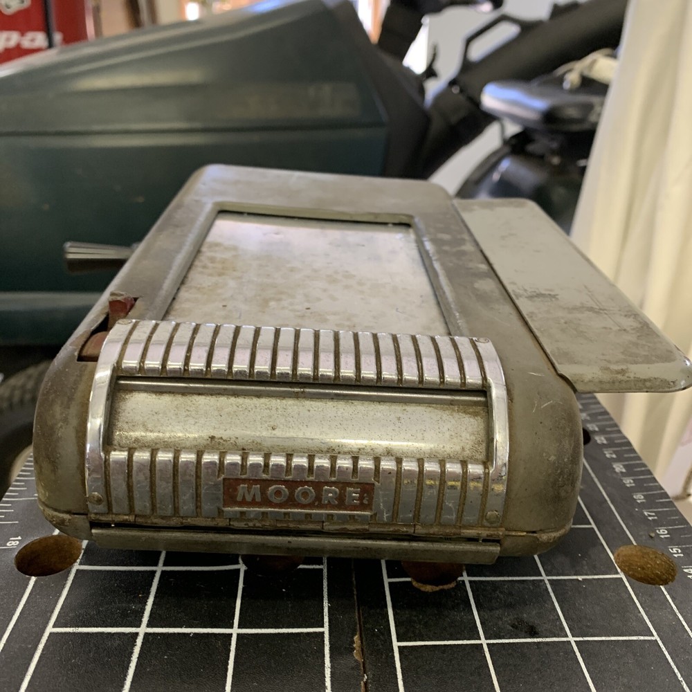 Vintage Moore PORTABLE Invoice Receipt Machine