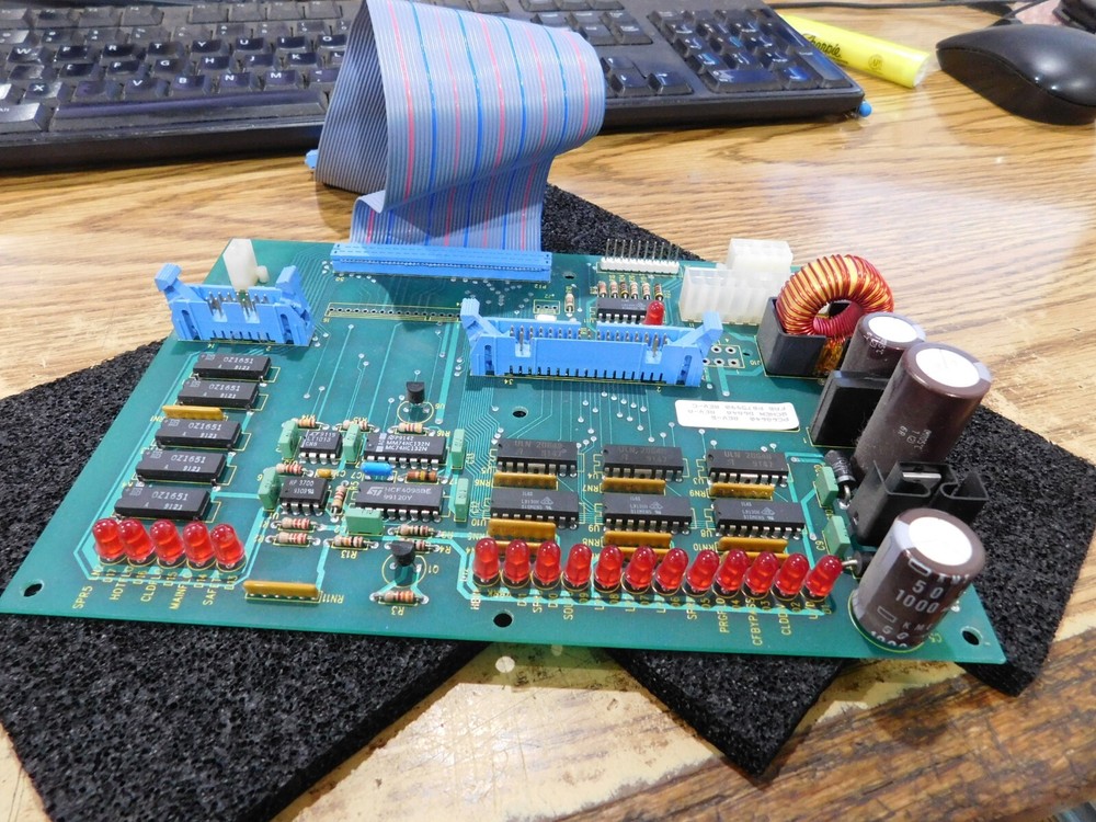 Temptronic Model: PC68640 Board  with Cable.  Rev: B