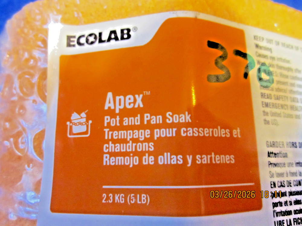 Ecolab Apex Pot and Pan Soak