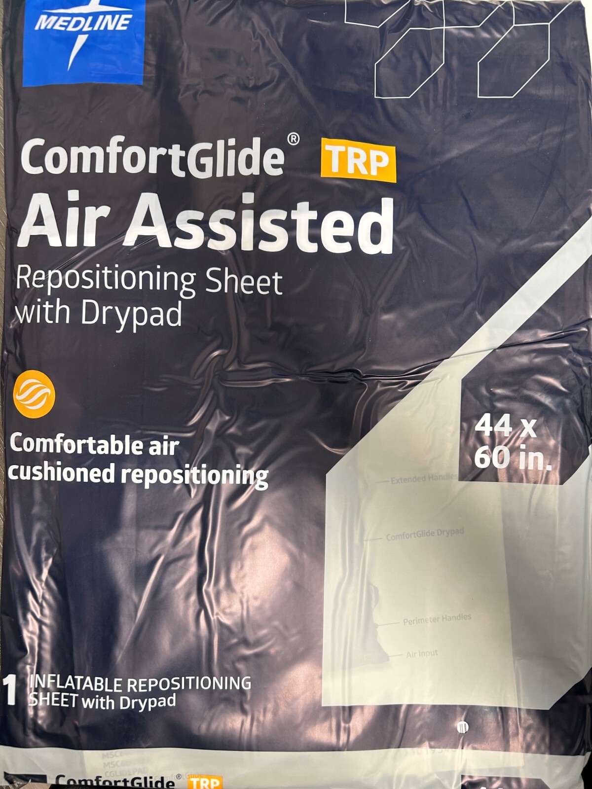 Medline ComfortGlide Inflatable Air Assisted REPO SHEET 44 x 60" MSC60012