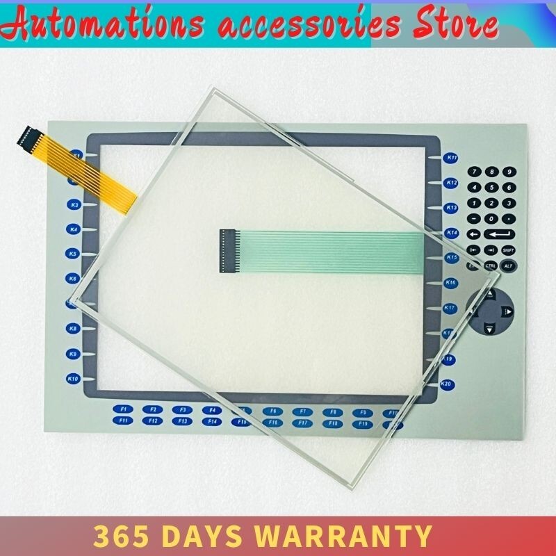 Touch Screen Panel Glass PanelView Plus 1500 2711P-RDB15C + Keypad Keyboard