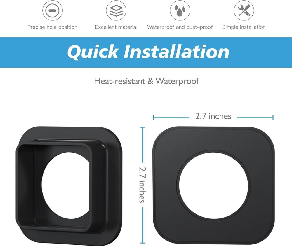 2 Pack Window Mount Comaptible with Cam OG Strong Adhesive Mounting Bracket