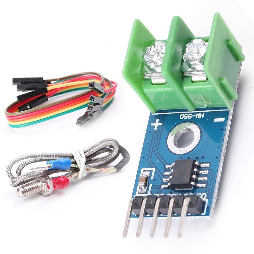 Arduino MAX6675 Module + Type K Thermocouple Temperature Sensor