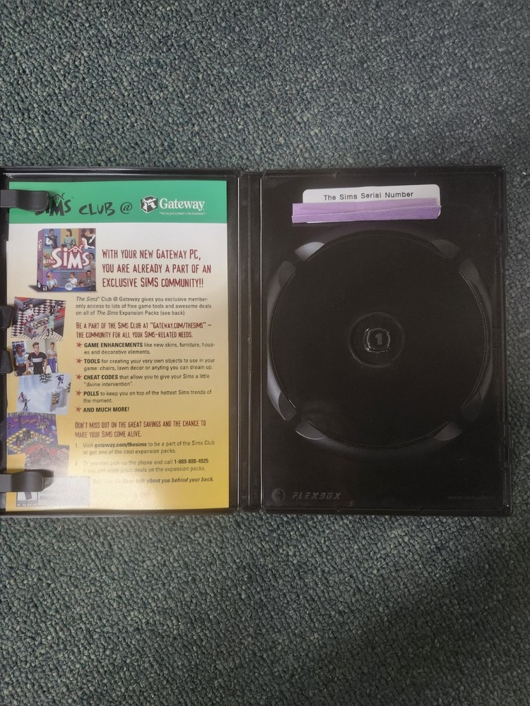 The Sims 1 Original (PC-2000) CASE ONLY