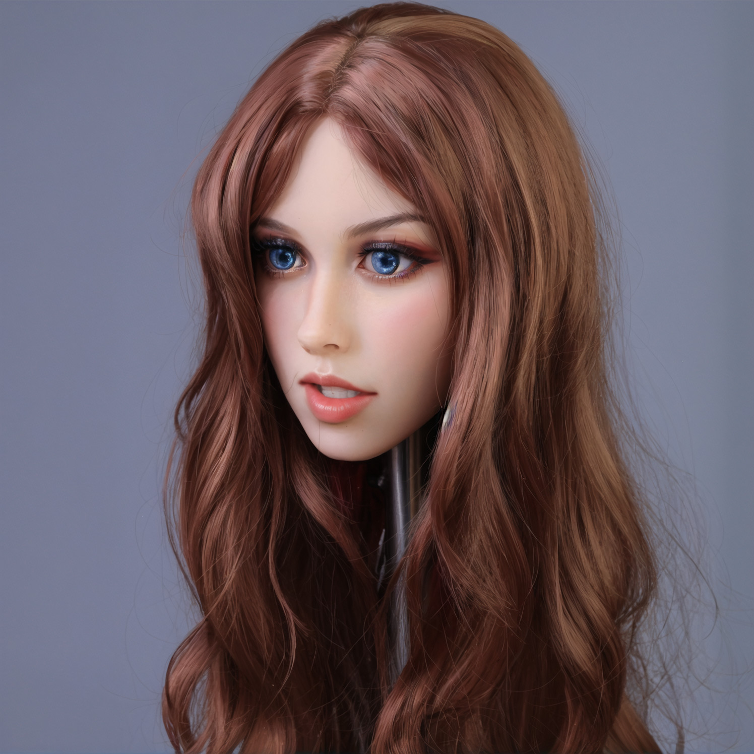 Professional TPE Mannequin Head (M16 Interface) - Ideal for Hairdressing and Mak