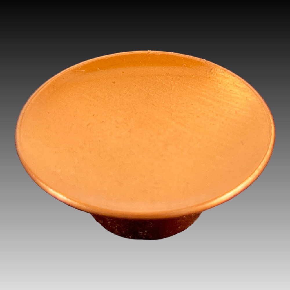 Vintage MCM Hardware Set Of Four Copper Tone Drawer Cabinet Pulls Knobs