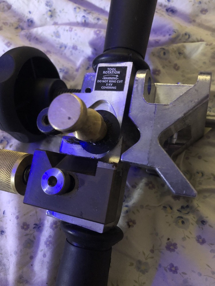 Speed Systems Model 2900 Tree Wire Mid-span Stripper. Used Once!