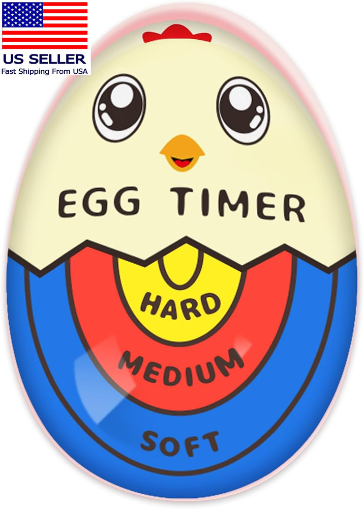 Egg Timer for Boiling Eggs That Changes Color When Done, Color