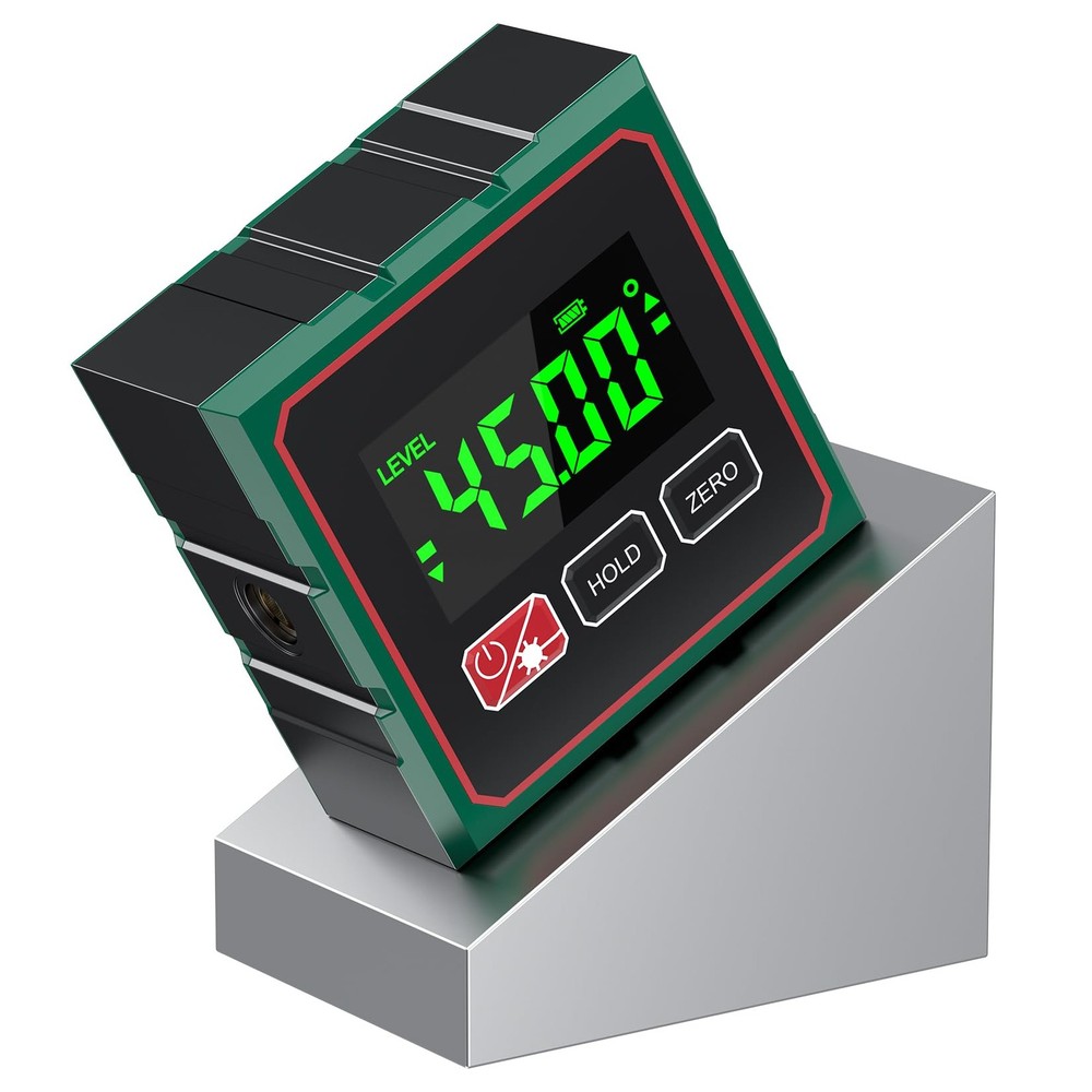 Digital Angle Finder 4 Side Magnetic Gauge for Table Saw