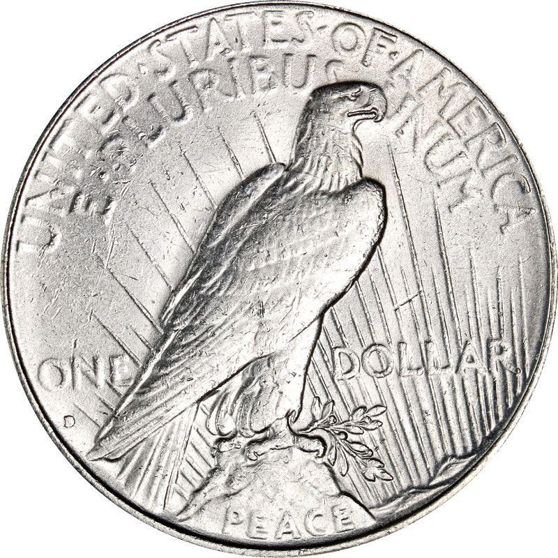 1934-D Peace Dollar - Doubled Die Obverse