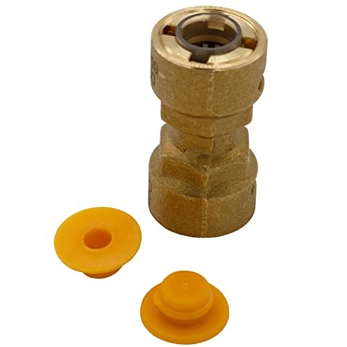 SB1 1/2 Inch Quick Connect HVAC Brass Coupler Fitting 1/2" SB1 Coupling