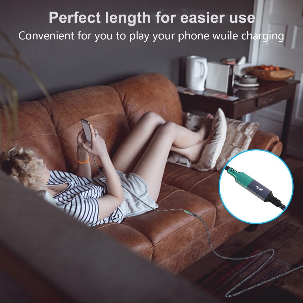 USB Extension Cable 20 ft Long USB Extension Cable USB Extender Nylon Braided...