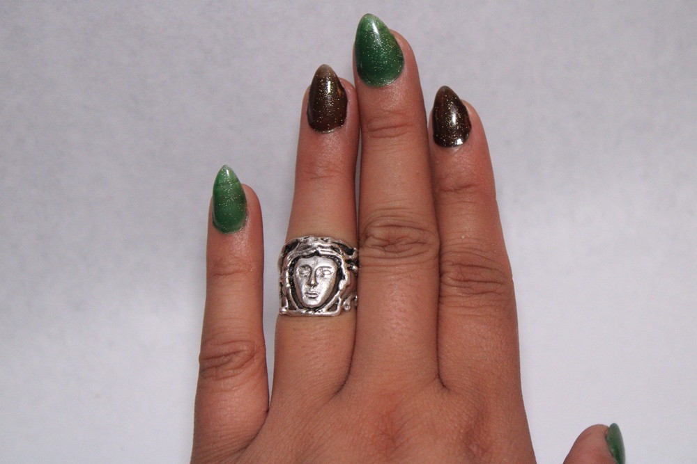 Classical Face Adjustable Silver Ring