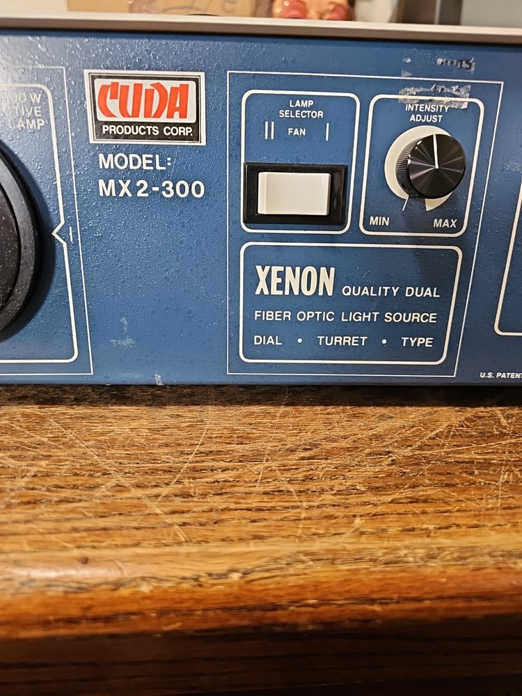 Cuda Xenon fiber optic light source model MX2-300
