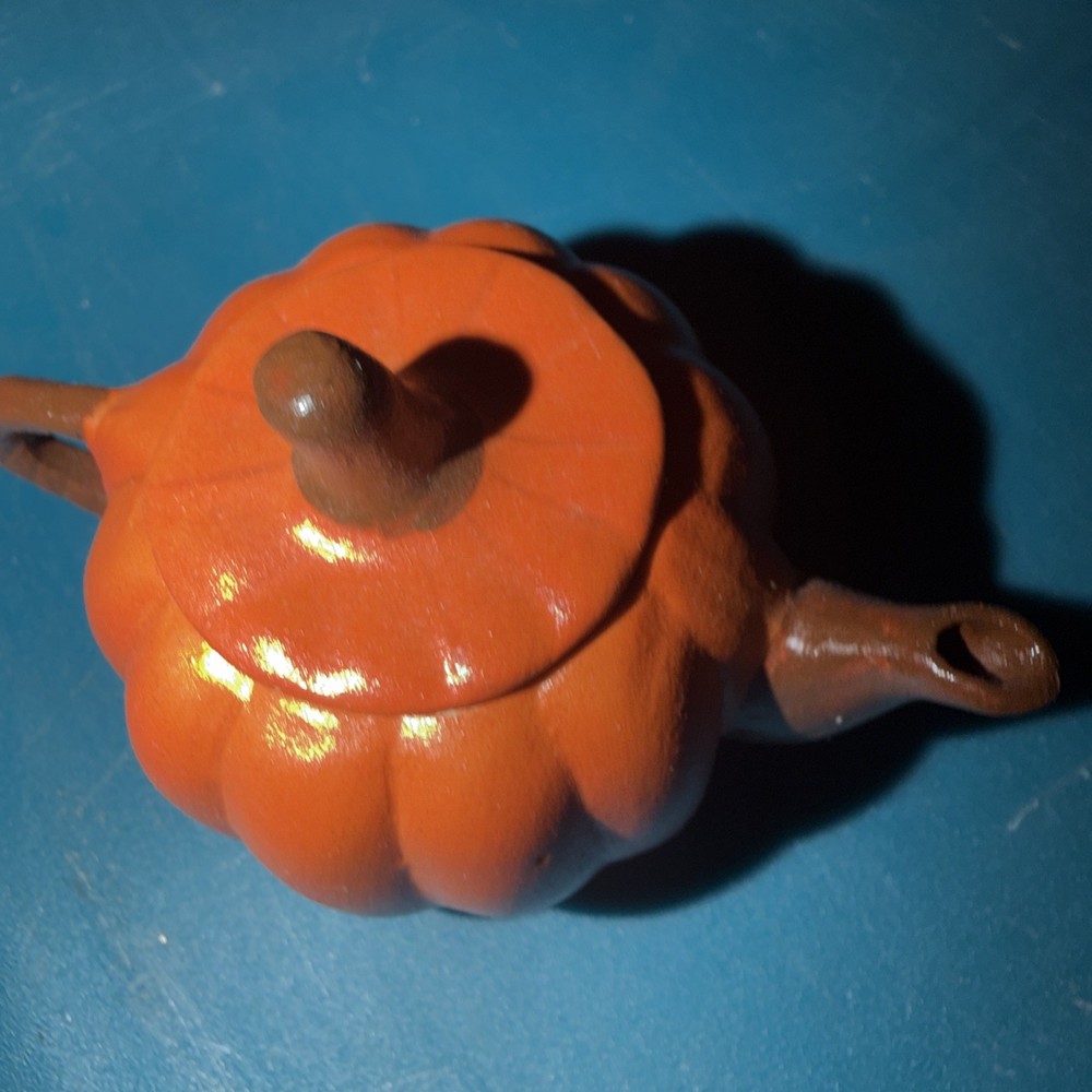 Vintage Mini Pumpkin Tea Set