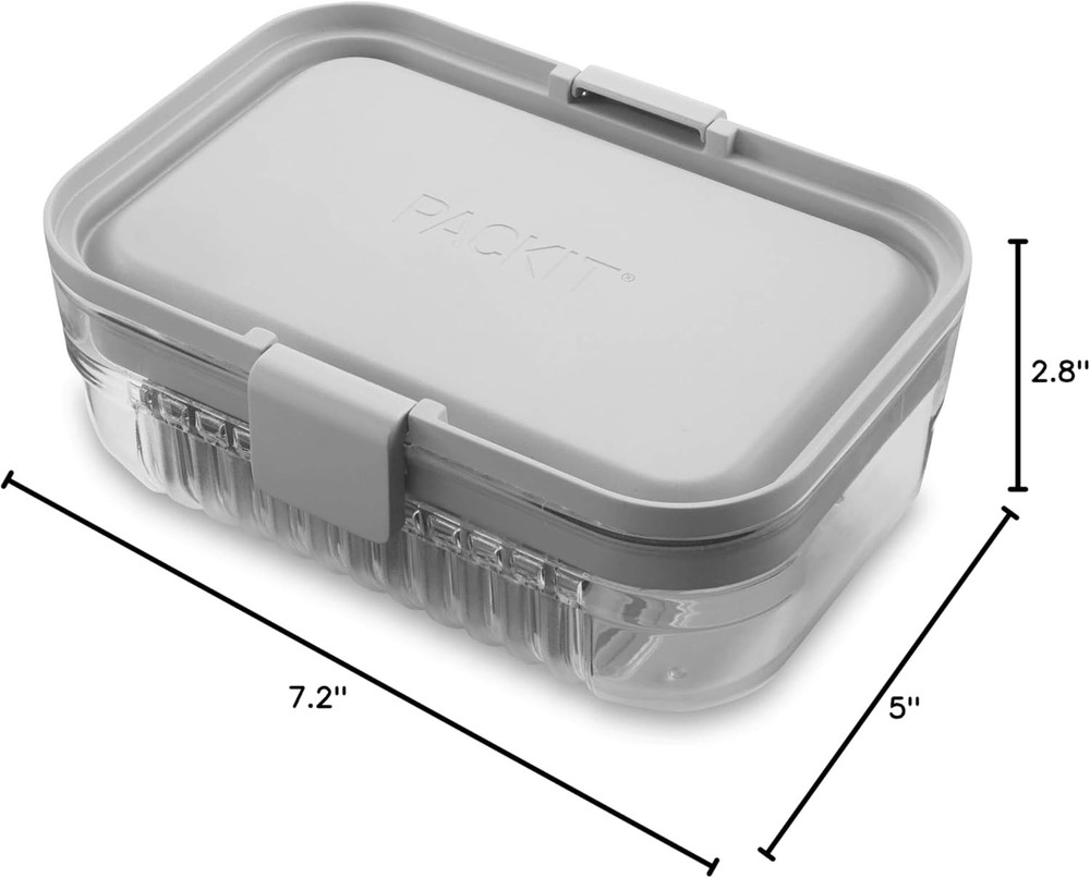 Bento Mod Lunch Steel Gray