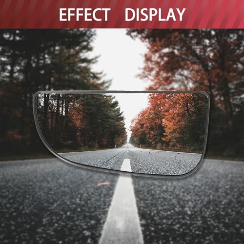 Side Mirror Replacement Glass Compatible with 2009-2020 Passenger Side Right