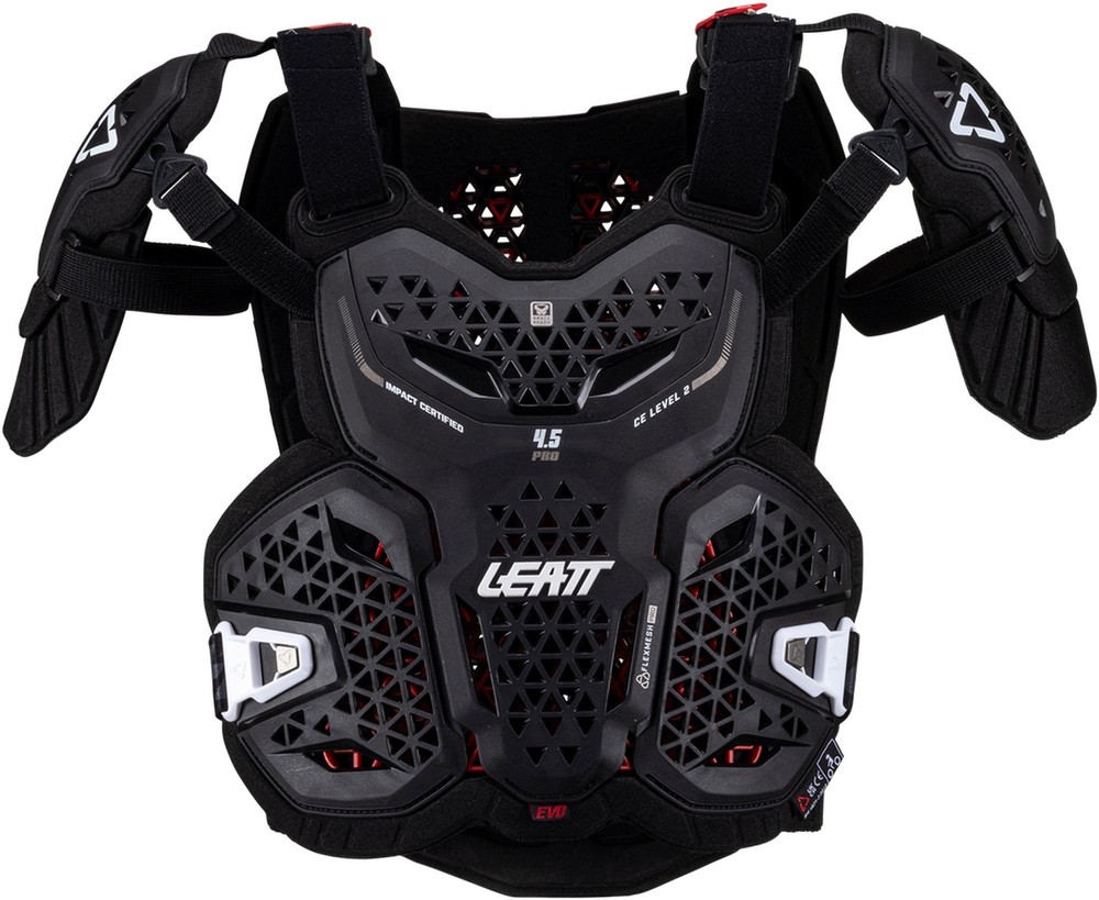 Leatt 4.5 Pro EVO Chest Protector Black
