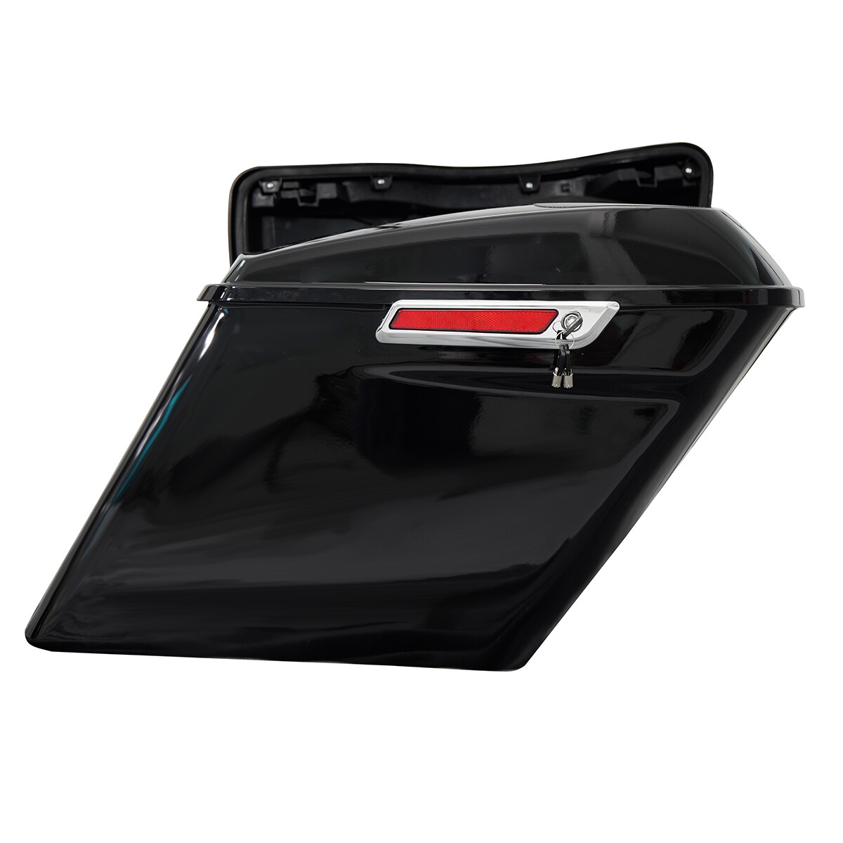 5" Stretched Extended Hard Saddlebags w/ 6x9" Speaker Lid For Harley Touring 14+