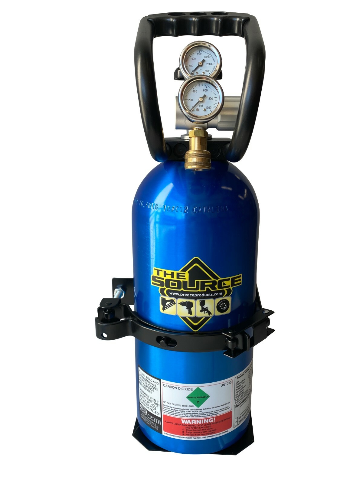 The SOURCE CO2 Offroad Tire Inflation System for JEEPS and 4x4 Overland Tacoma