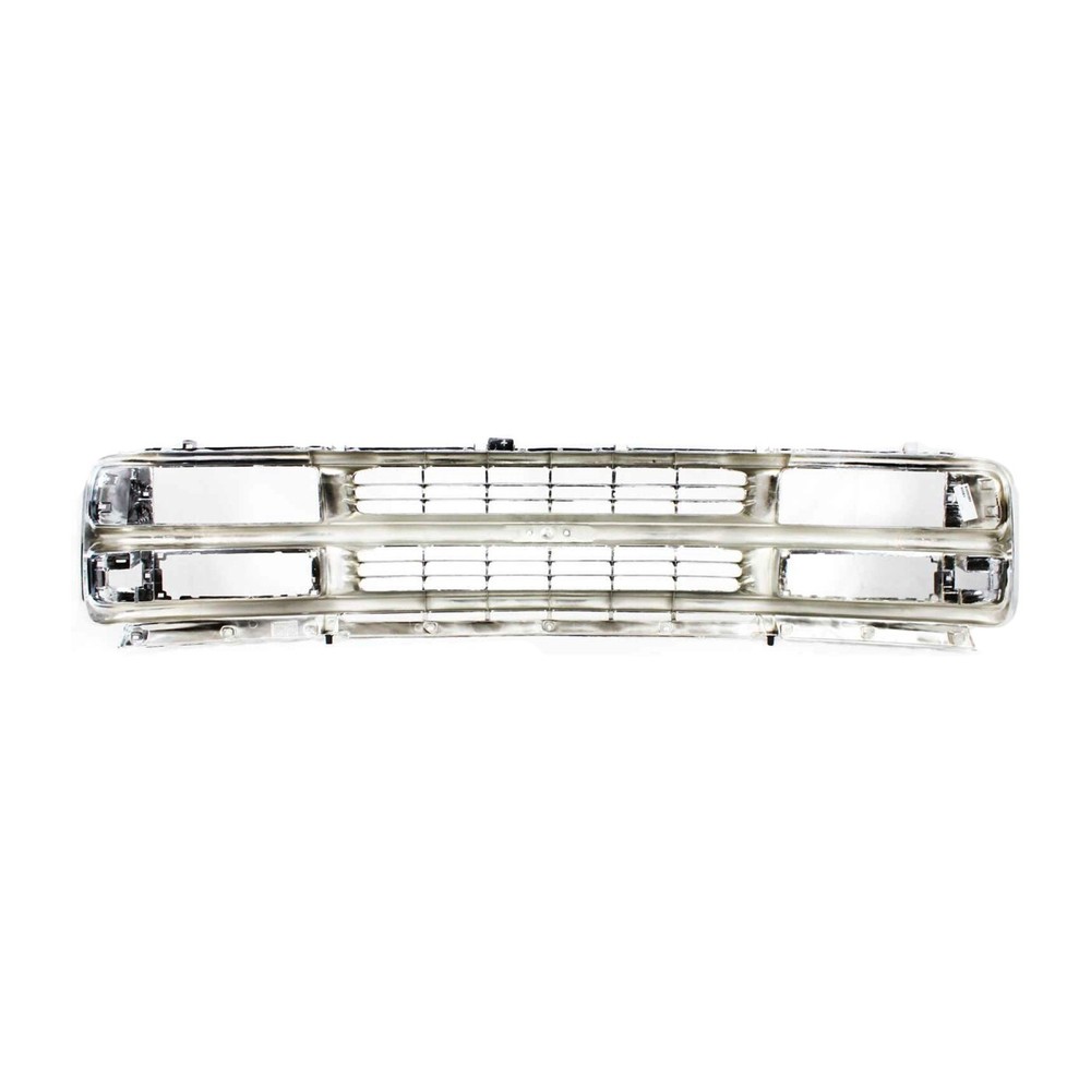 Grille Assembly For 1996-2002 Chevrolet Express 3500 Express 1500 Chrome Shell