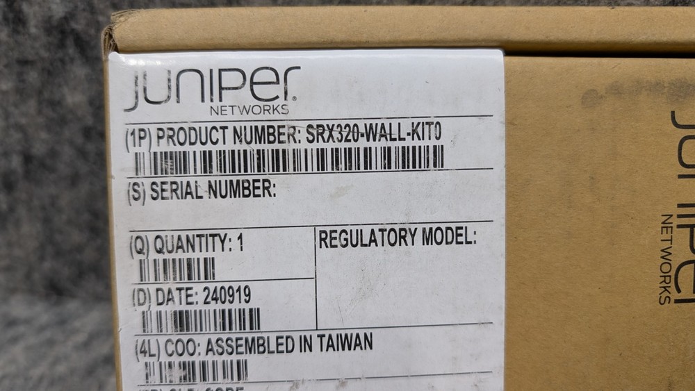 Juniper Networks SRX320-WALL-KIT0 Accessory 🔥New🔥