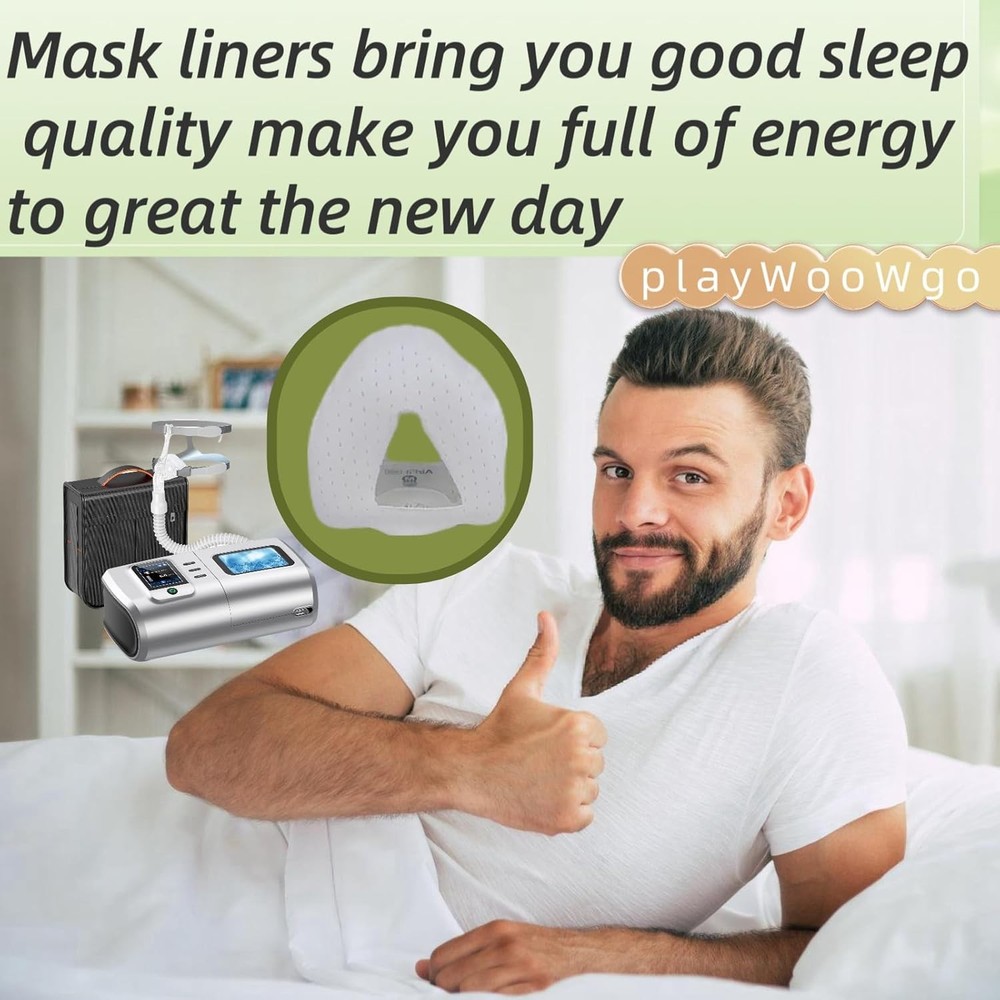 4 Pack Nasal CPAP Mask Liners Compatible with Large Size N20
