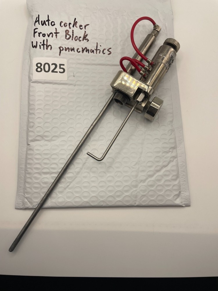 Autococker Front Block with Pneumatics Silver