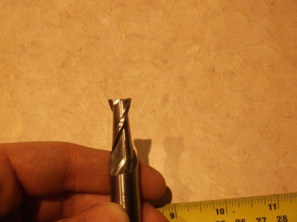 QUINCO 13/32" 2F SQUARE END, DOUBLE END HSS ENDMILL