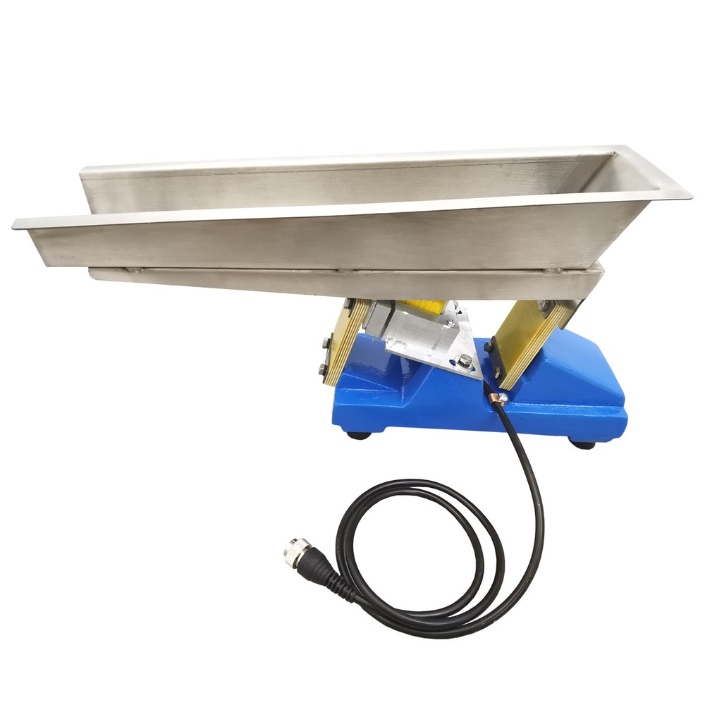 110V Small Vibrating Feeder Machine Shaking Feeding Electromagnetic 1T/h 60Hz