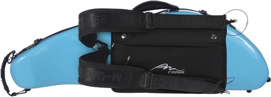 Fiberglass violin case SafeFlight 4/4 M-case Blue Light