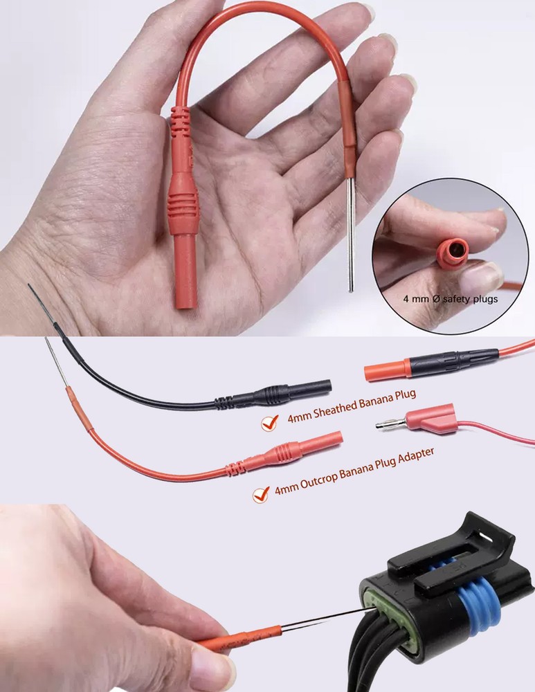 ZIBOO 804 Back Test Probe Kit, Diagnostic testing ,Electrical Troubleshooting