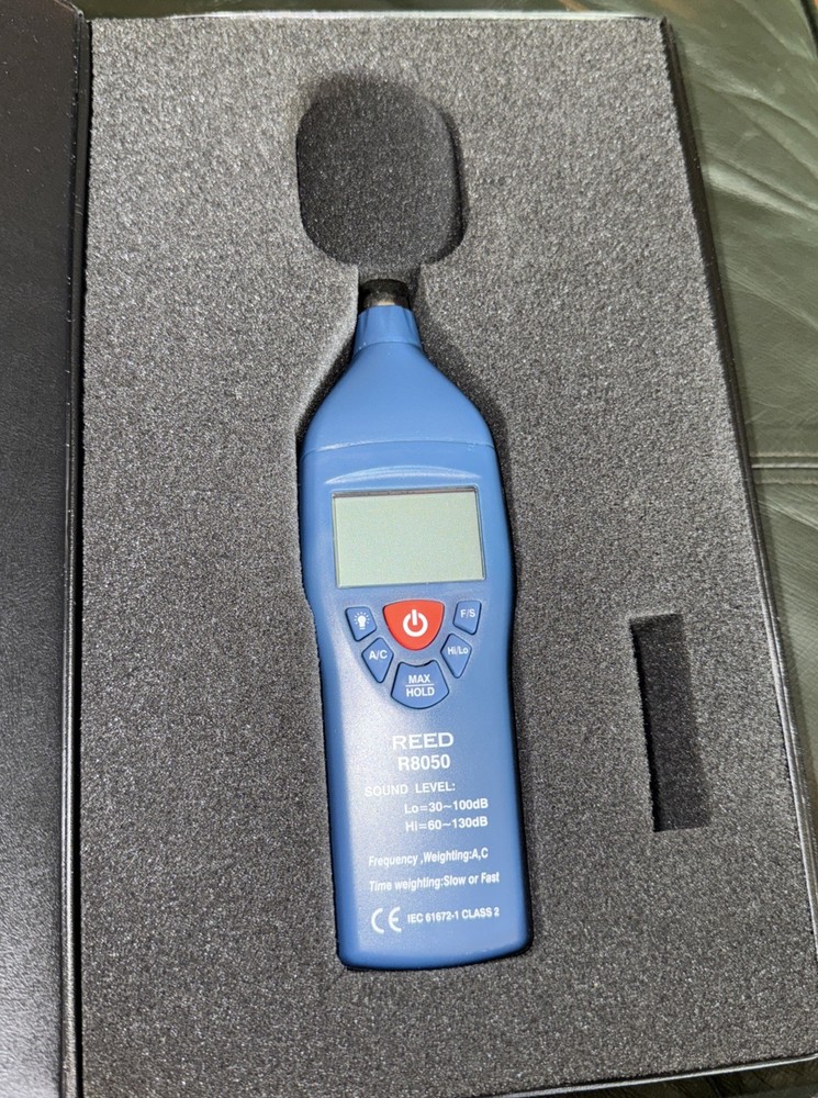 Reed Instruments R8050 Type 2 Sound Level Meter