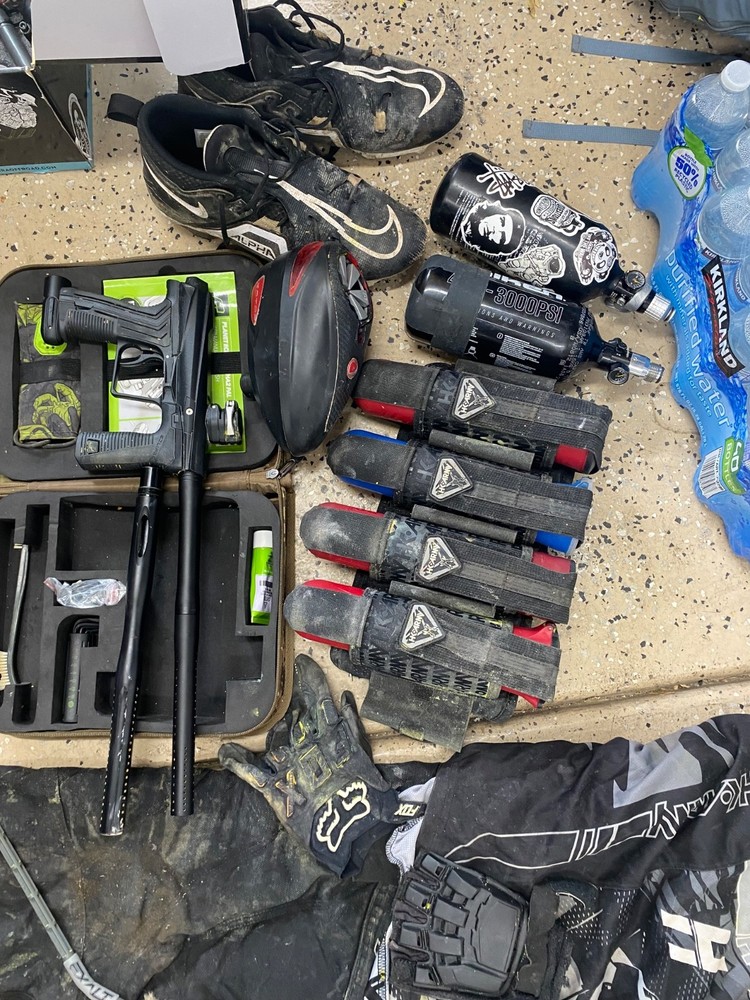 Planet Eclipse Etha 2 Paintball marker and gear