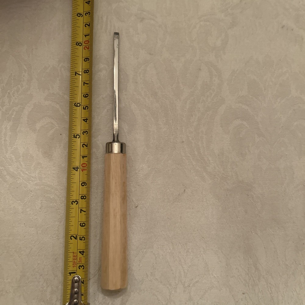 Hirsch # 1e / 4mm Intermediate Size Carving Gouge Sharp Excellent Condition
