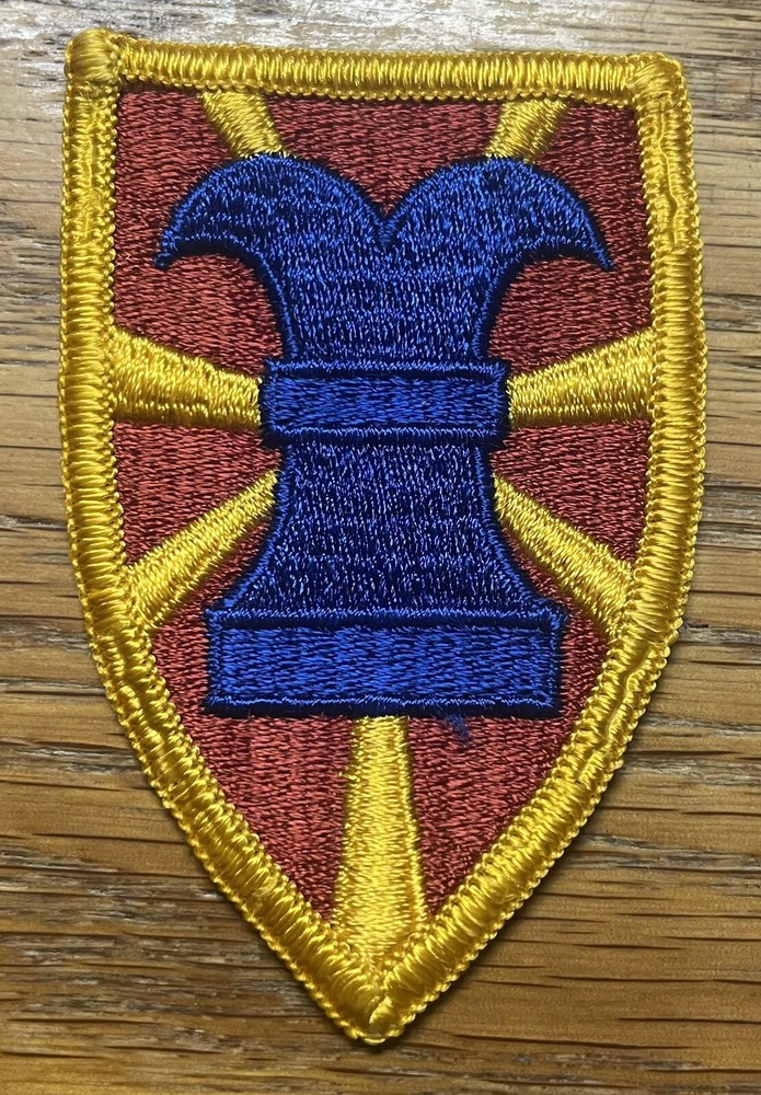 ORIGINAL US 7th TRANSPORTATION BRIGADE PATCH - MERROWED EDGE