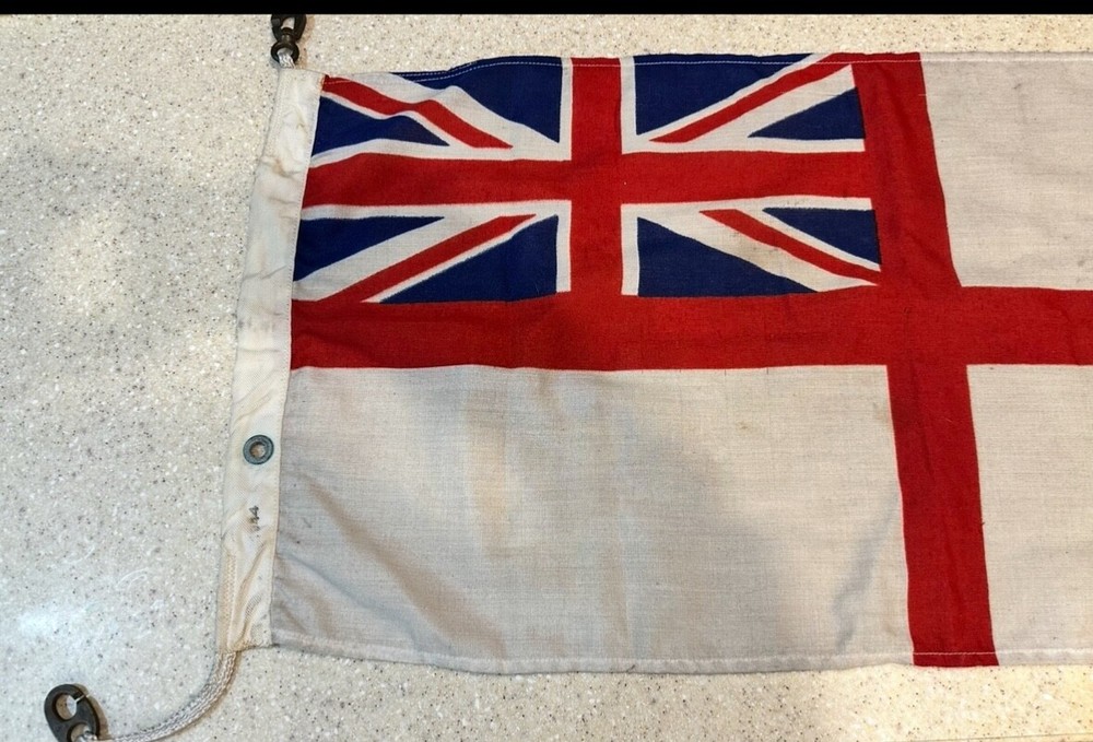 WW2 British naval flad dated 1944