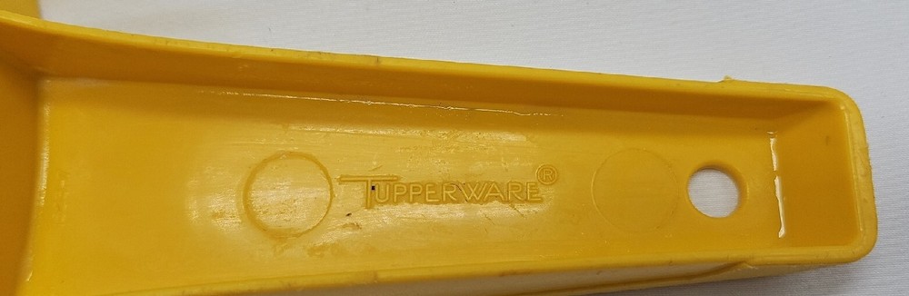 Vintage Yellow Tupperware Colander/Strainer