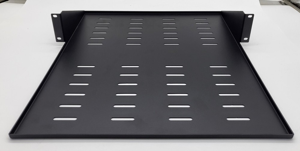 StarTech 2 Post Vented Server Rack Shelf Mount Up to 75 lb. CABSHF2POSTV2