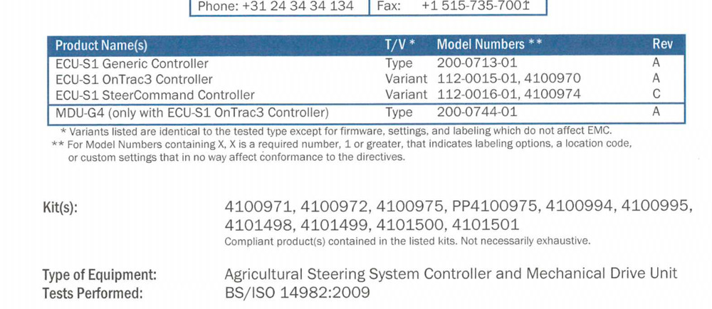 Ag Leader Steer Command ECU S-1 Controller Module 200-0713-01 *NEW READ*
