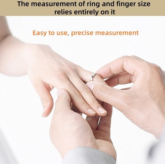 Ring Sizing Kit Stainless Steel Sizers for Measuring