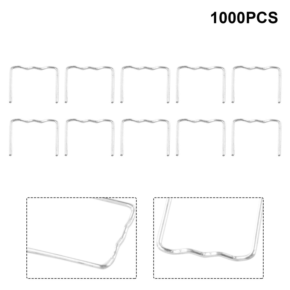 Wave Type Standard Cut Flat Stapler Repair Machine Patch Welding Nail Plastic