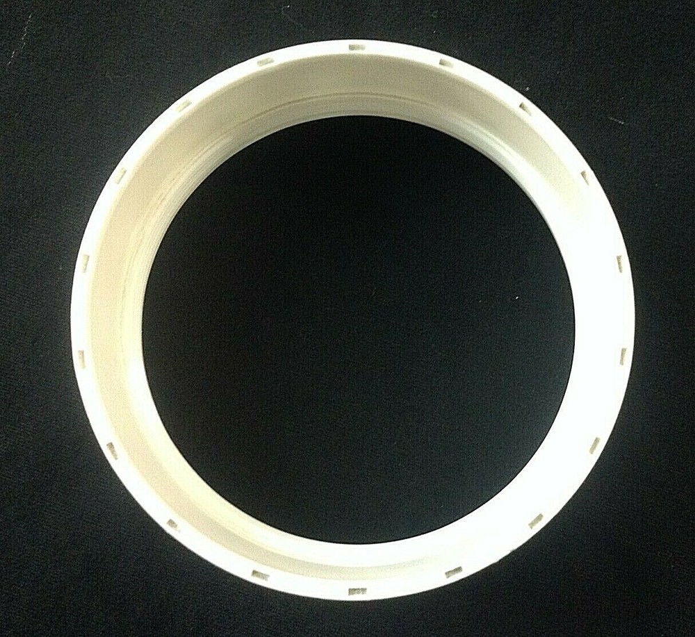 Mercury White Round Gauge Bezel Bracket 3-1/2"