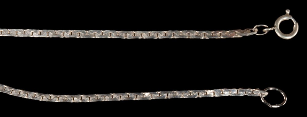 Sterling Silver Solid Serpentine Chain 18” 1.9mm NEW