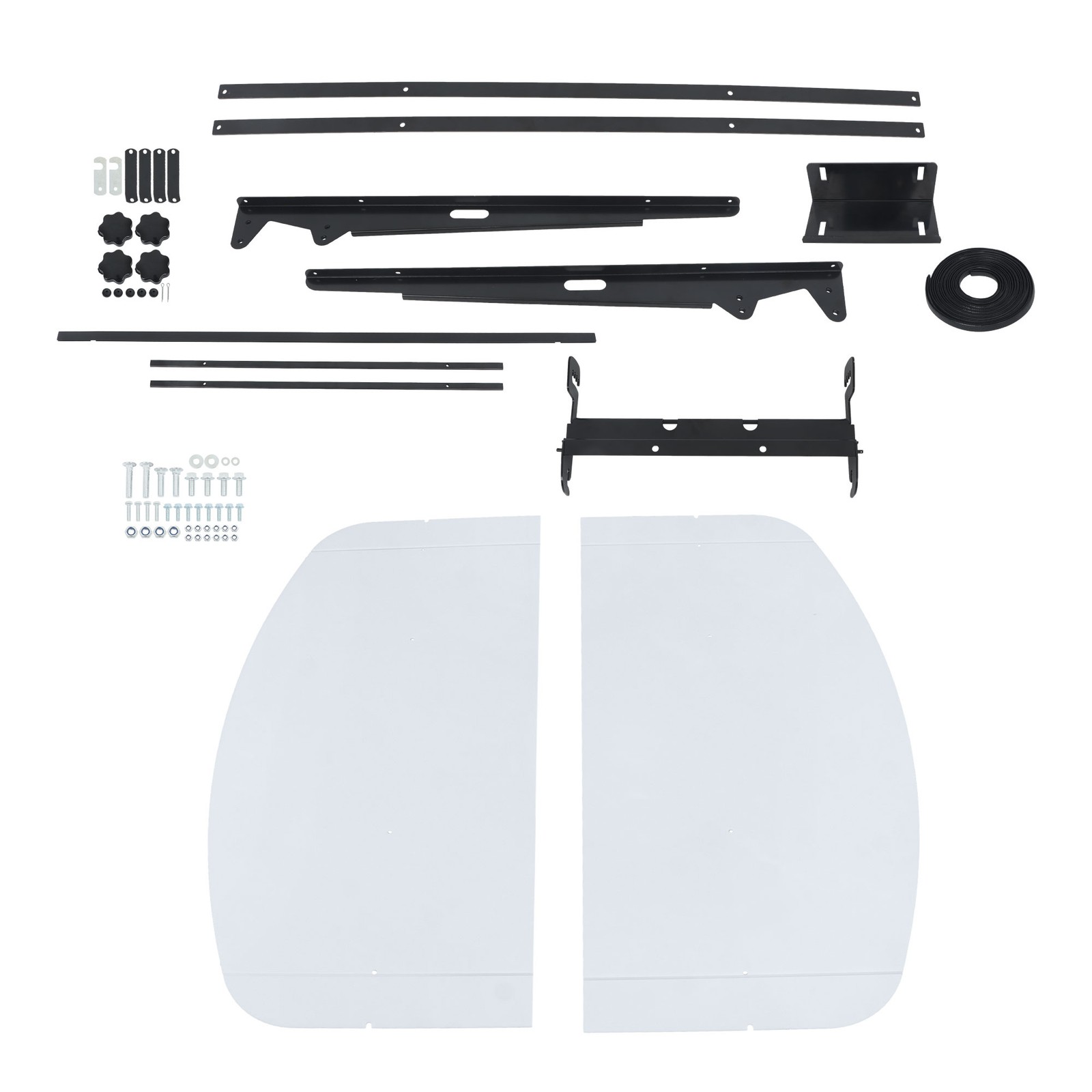 52" X 52" Tuff Top Tractor & Mower Canopy For ROPS 2" x 2" or 2" x 3" White