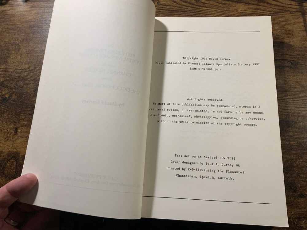 Red Cross Civilian Postal Message Scheme 1940-45 Postal History Paperback Book