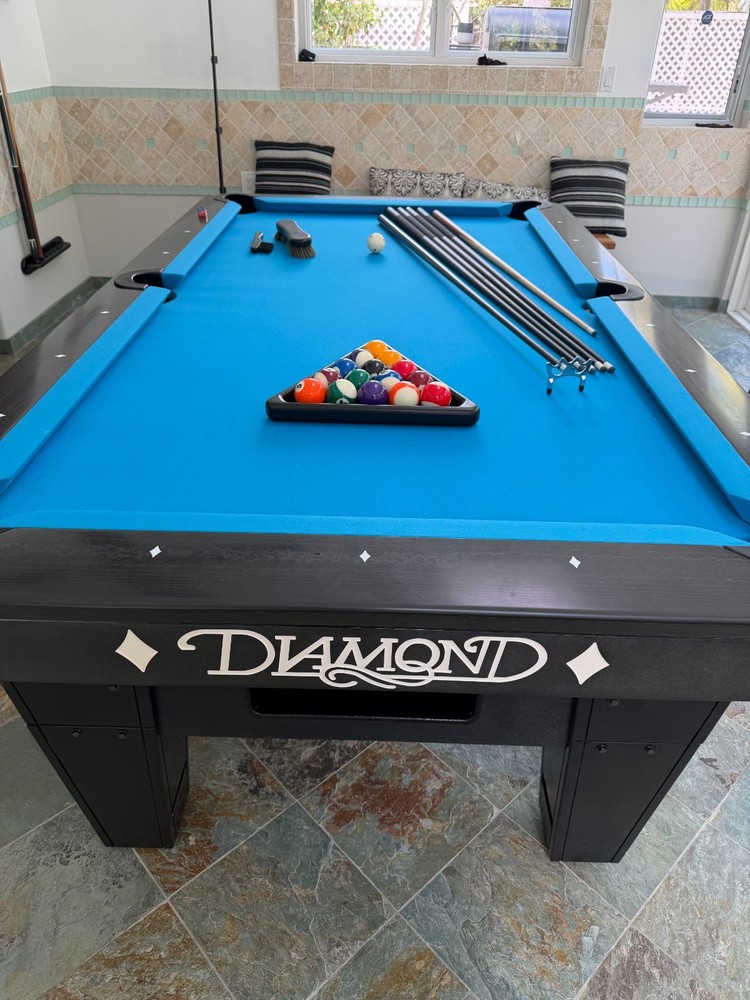 Diamond ProAm 7ft Pool Table with Ball Return