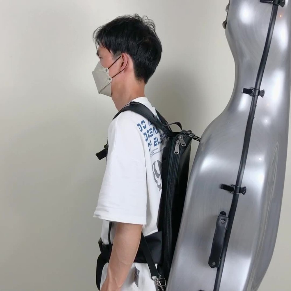 4/4 cello case Straps Backrest Backpack Carrying System Accessories