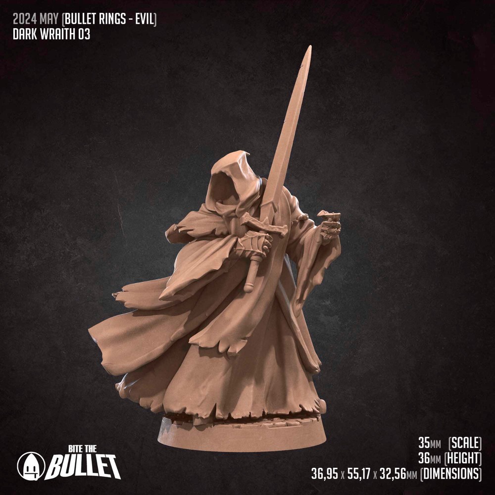 Dark Wraith C - Monster - Bite the Bullet - Dungeons and Dragons