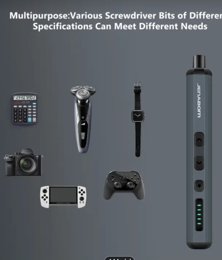 JENABOM Cordless small electric screwdriver